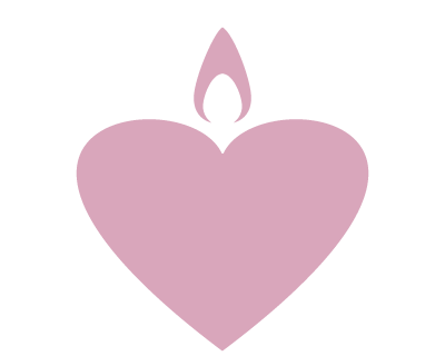 heart with flame icon